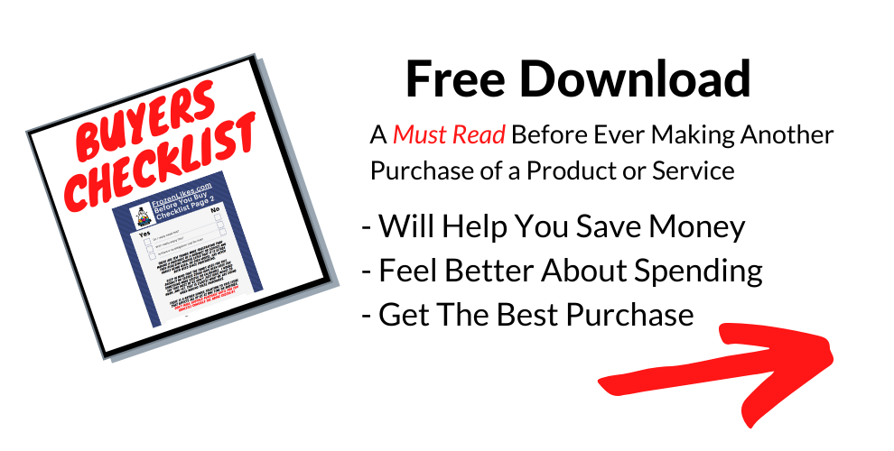 Buyers Checklist Free Download